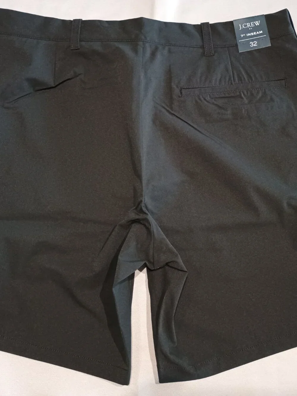 Men's J Crew Tech Shorts - Black - 32
